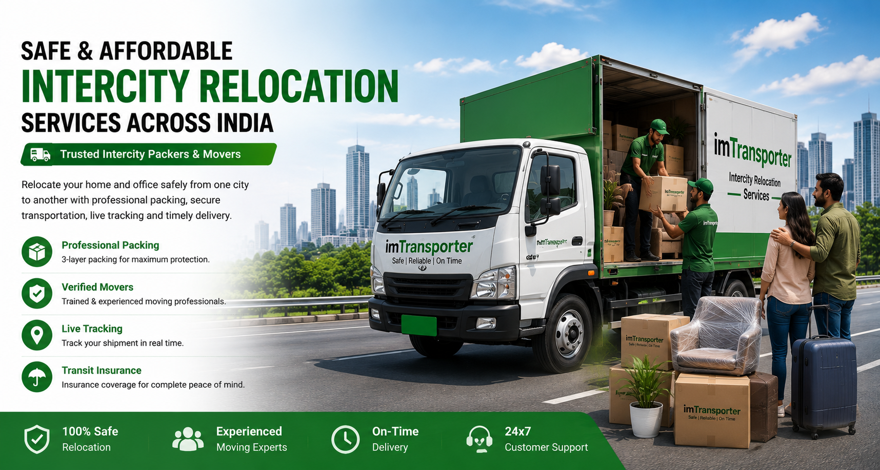 Intercity Relocation Services